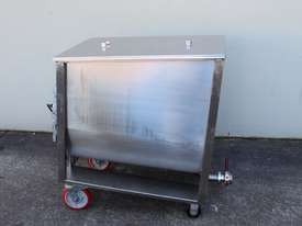 Stainless Steel Mobile Mixing Vat - picture4' - Click to enlarge