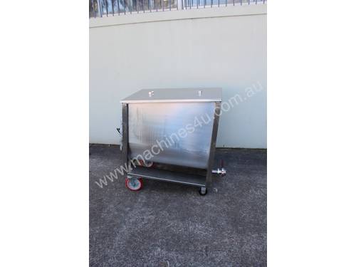 Stainless Steel Mobile Mixing Vat