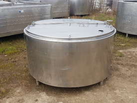 STAINLESS STEEL TANK, MILK VAT 1130 LT - picture0' - Click to enlarge