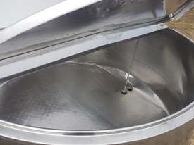 STAINLESS STEEL TANK, MILK VAT 1130 LT - picture2' - Click to enlarge