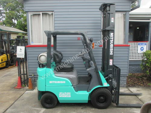 Mitsubishi 1.5 ton LPG, low hrs Used Forklift