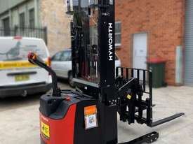 HYWORTH 1.6T Walkie Reach Stacker Forklift HIRE from $160pw + GST - picture0' - Click to enlarge