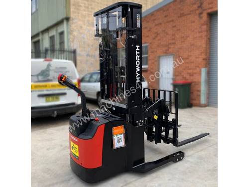 HYWORTH 1.6T Walkie Reach Stacker Forklift HIRE from $160pw + GST