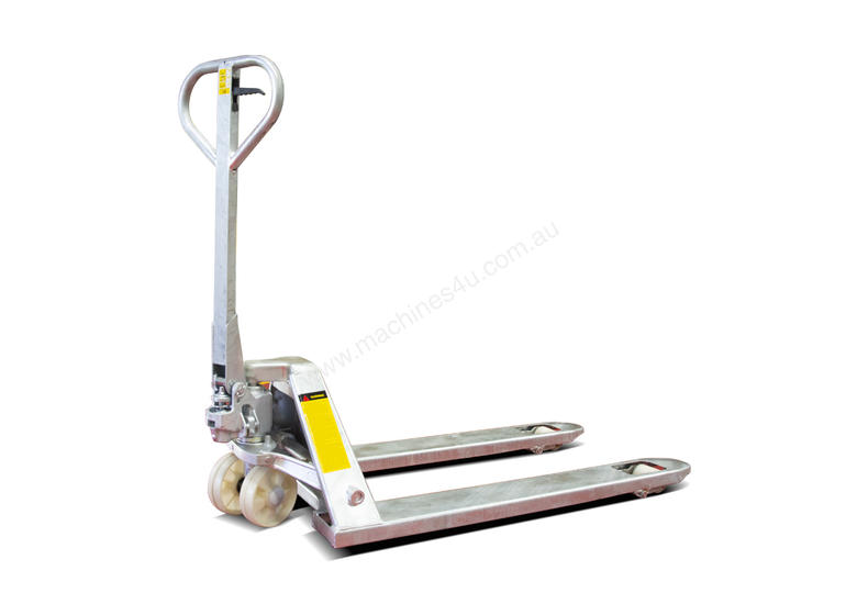 caption 2.5T Galvanised Hand Pallet Jack/Truck