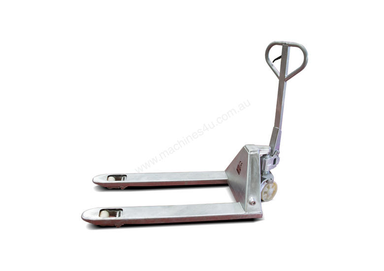 caption 2.5T Galvanised Hand Pallet Jack/Truck