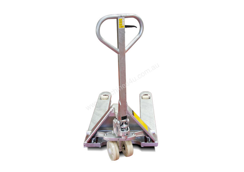 caption 2.5T Galvanised Hand Pallet Jack/Truck
