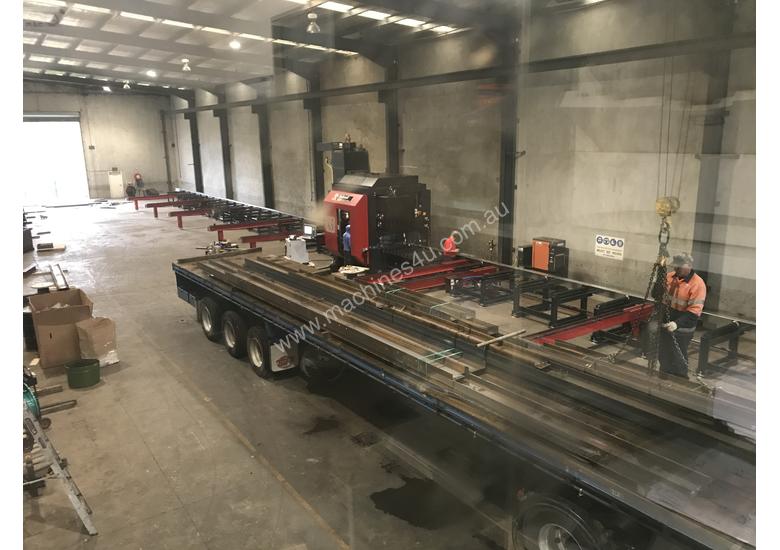 Used 2017 pythonx PythonX2 Robotic CNC Plasma cutting Structural Steel