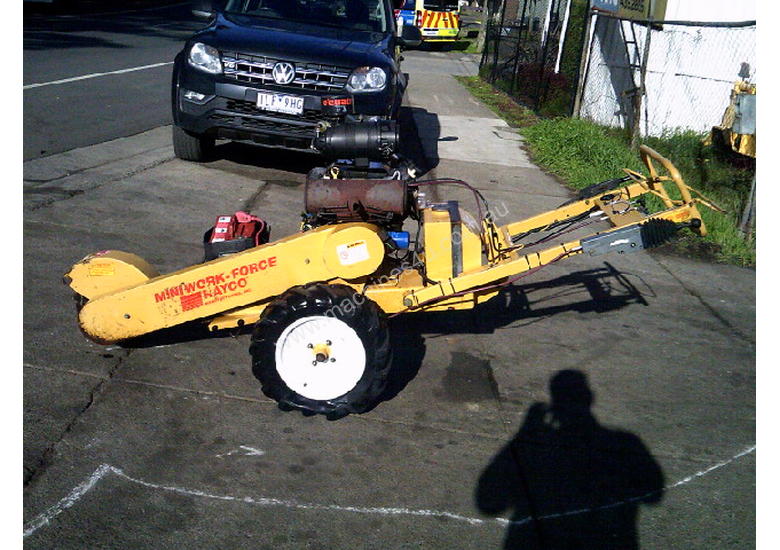 Used 2005 rayco RG25 stump cutter V2 Kohler 2000hrs ex council Tractor