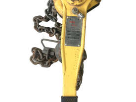 Tuffy Chain Lever Block TUF-LH075-5 1.5 Tonne x 1.5 metre chain  - picture0' - Click to enlarge
