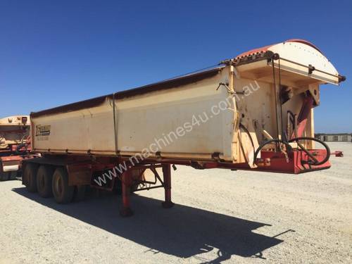 2014 ACTION TRAILERS AYQSY-TRI435 SIDE TIPPER TRAILER