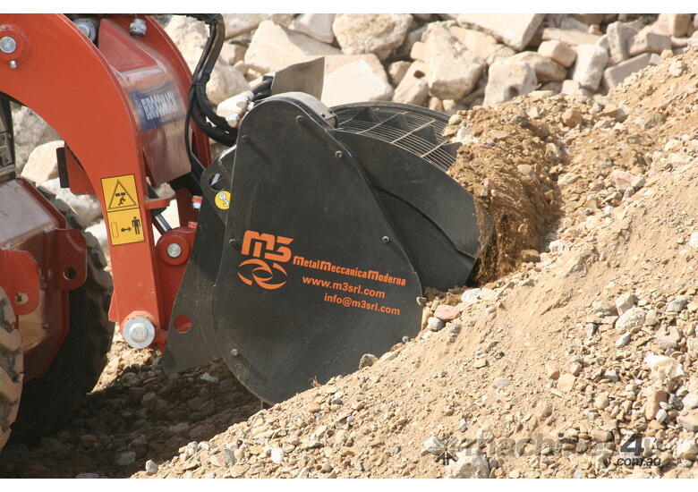 caption M3 Concrete Mixing Bucket Attachment