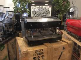 ASTORIA ESPRESSIMO 2 GROUP BLACK GREY ESPRESSO COFFEE MACHINE - picture0' - Click to enlarge