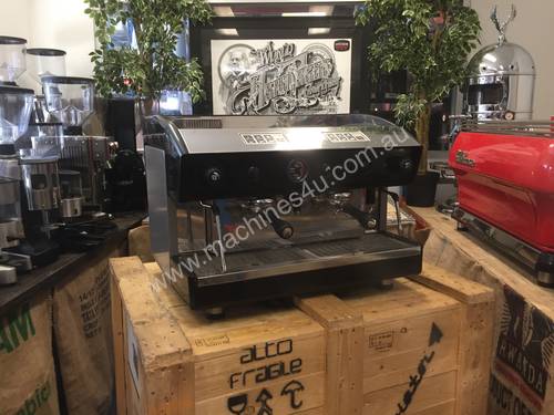 ASTORIA ESPRESSIMO 2 GROUP BLACK GREY ESPRESSO COFFEE MACHINE