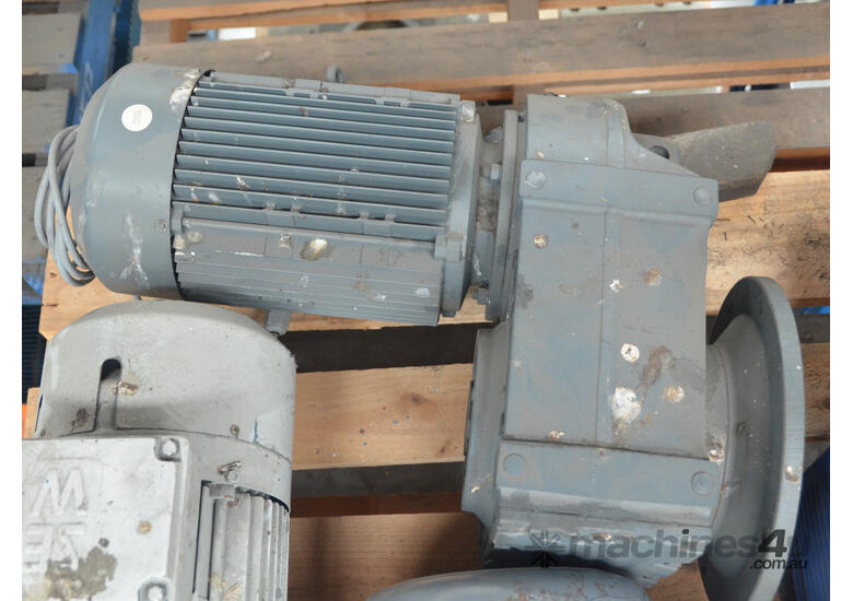 caption SEW Eurodrive Geared Motor unit AC 5.5 kW - STOCK DANDENONG, VIC