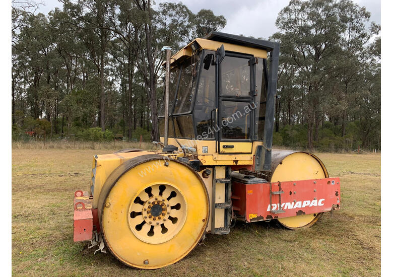 caption Dynapac CS141 Static Roller Roller/Compacting