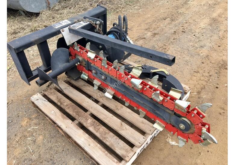 New skidsteer chain digger heavey duty skidsteer 900 200 trencher Skid