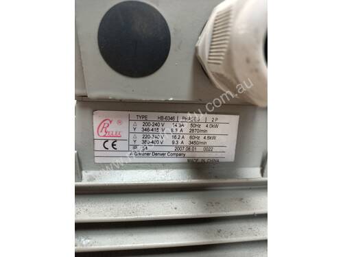 vacuum pump side channel blower 3 phase