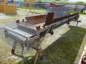FLAT BELT CONVEYOR 5.5M LONG X 600MM WIDE - picture0' - Click to enlarge