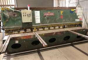 GUILLOTINE SHEAR 3600MM X 12MM CAPACITY PEARSON HYDRAULIC