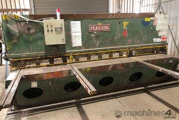 GUILLOTINE SHEAR 3600MM X 12MM CAPACITY PEARSON HYDRAULIC
