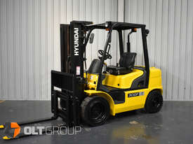 Hyundai 3 Tonne Diesel Forklift 4th Spare Hydraulic Function Container Mast Low Hours - picture0' - Click to enlarge