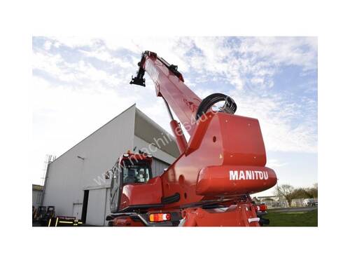 caption Manitou MRT-X2150 Telehandler 5T All Terrain Capacity