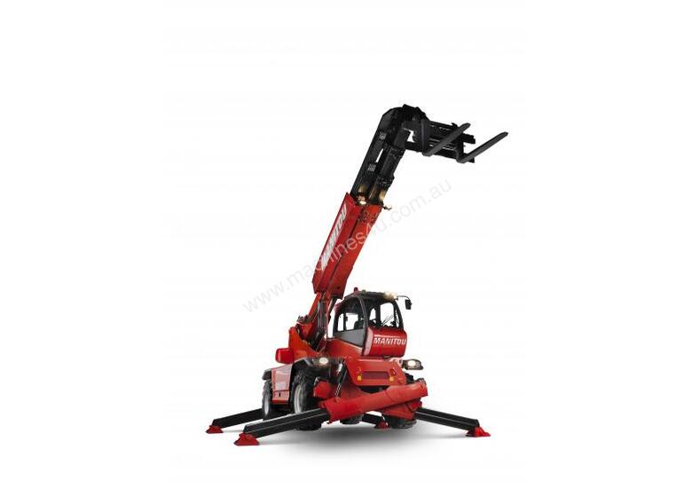 caption Manitou MRT-X2150 Telehandler 5T All Terrain Capacity