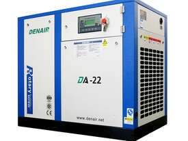 DENAIR 22kw Fixed Speed Rotary Screw Air Compressor 10.5bar, 125 CFM - picture1' - Click to enlarge