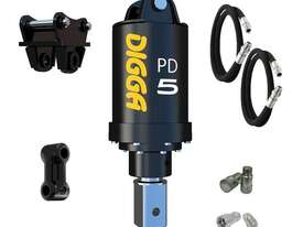 Digga PD5 Auger Drive for Mini Excavators up to 5.5T - picture0' - Click to enlarge
