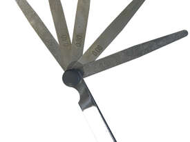 Toledo Tapered Feeler Gauge - 5 Blades (0.04 - 0.63mm) - picture0' - Click to enlarge
