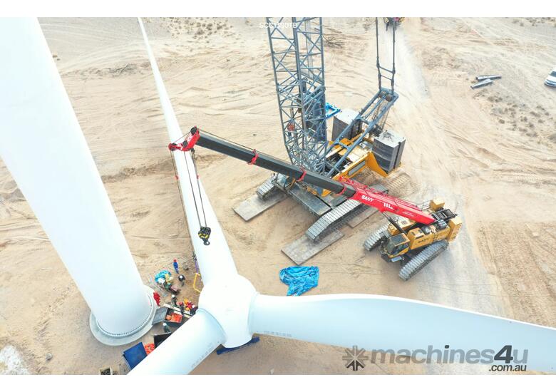 caption SANY SCC1300TB Telescopic Crawler Cranes