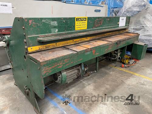 Australian Made KLEEN 2500mm x 2.5mm Hydraulic Guillotine Just Traded
