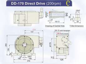 ZEATZ DD-170 DIRECT DRIVE ROTARY TABLE - picture0' - Click to enlarge