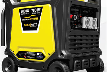 MACFARLANE - 8kVA Maxwatt Digital Inverter Generator with Electric Start