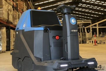   of Fimap FSR Ride-On Battery-Powered Sweeper