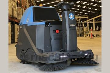 ( ) of Fimap FSR Ride-On Battery-Powered Sweeper