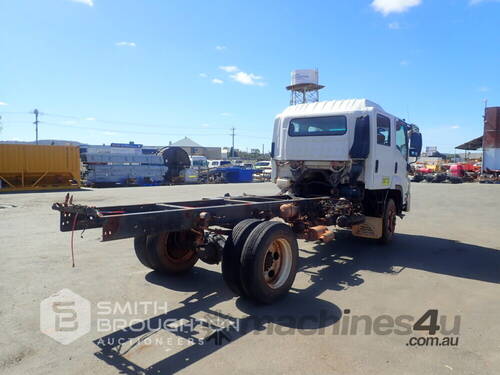 2008 ISUSU FSS550 4X4 CAB CHASSIS DUAL CAB TRUCK