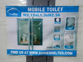 Unused Portable Double Toilet, Sinks - picture0' - Click to enlarge