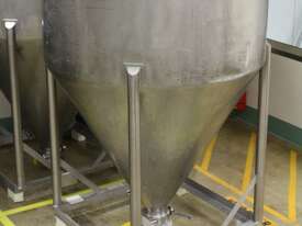 Stainless Steel Conical Hopper - picture1' - Click to enlarge