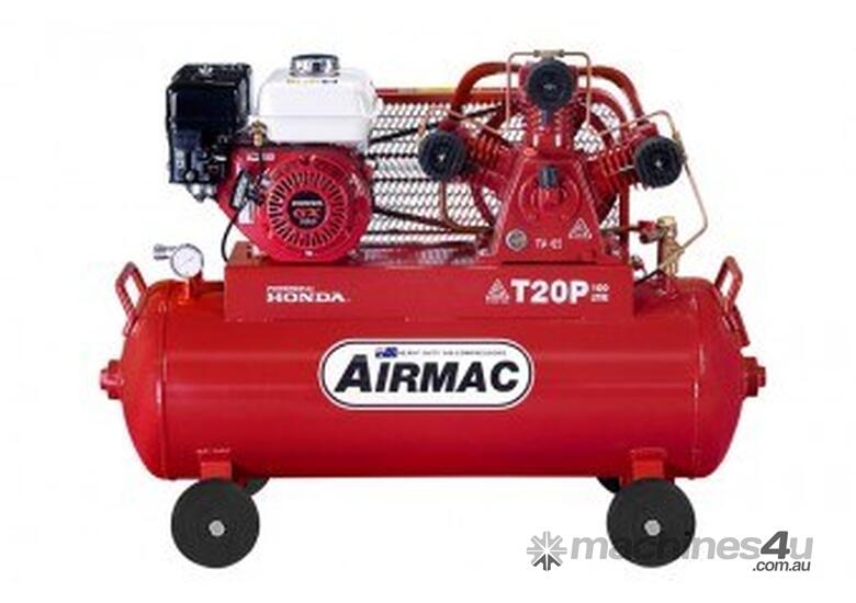 caption Airmac T20P 6.5 HP 100 L Tank Volume | Reliable Performance