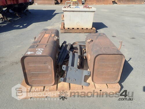 PALLET COMPRISING OF 2 X DIESEL FUEL TANKS