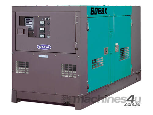 DENYO 60KVA Diesel Generator - 1 Phase - DCA-60ESX