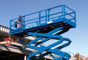 In Stock Now! GS-5390 Rough Terrain Scissor Lifts