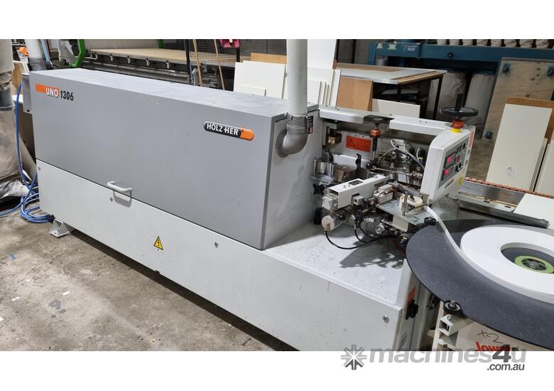 caption Used Holzer 1306 Edgebander with corner rounding