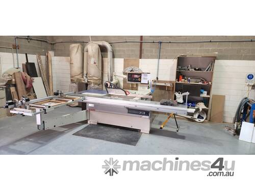 Panel Saw Scm 3.8M table with 1500mm rip fence