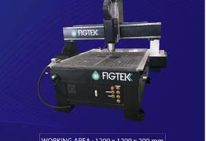FIGTEK CNC ROUTER 1212 WITH VACUUM TABLE