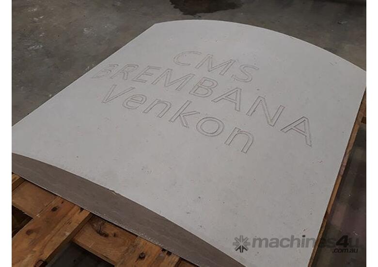 caption CMS BREMBANA VENKON 5-axis monoblock CNC Bridgesaw