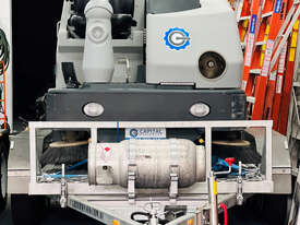 Nilfisk SC8000 LPG Ride on Scrubber-Sweeper with Tilt Trailer - picture0' - Click to enlarge