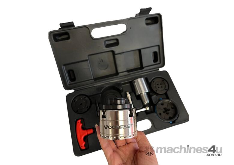 caption Geared Wood Lathe Chuck Set 63.5mm (2-1/2