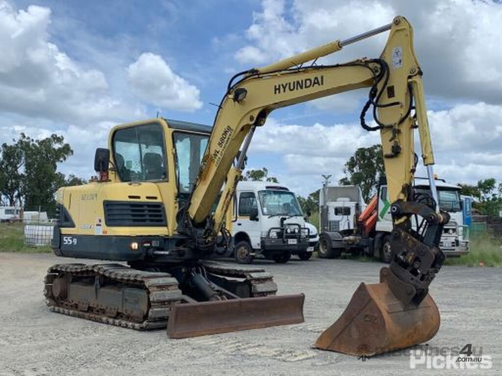 Used Hyundai 2011 Hyundai Robex 55-9 0-7 Tonne Excavator In , - Listed ...